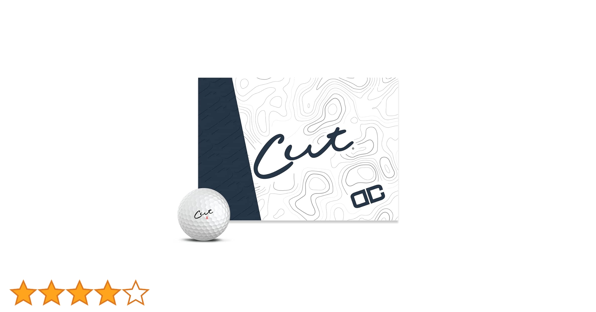 Amazon.co.jp: CUT DC ゴルフボール 1ダース（全12球入